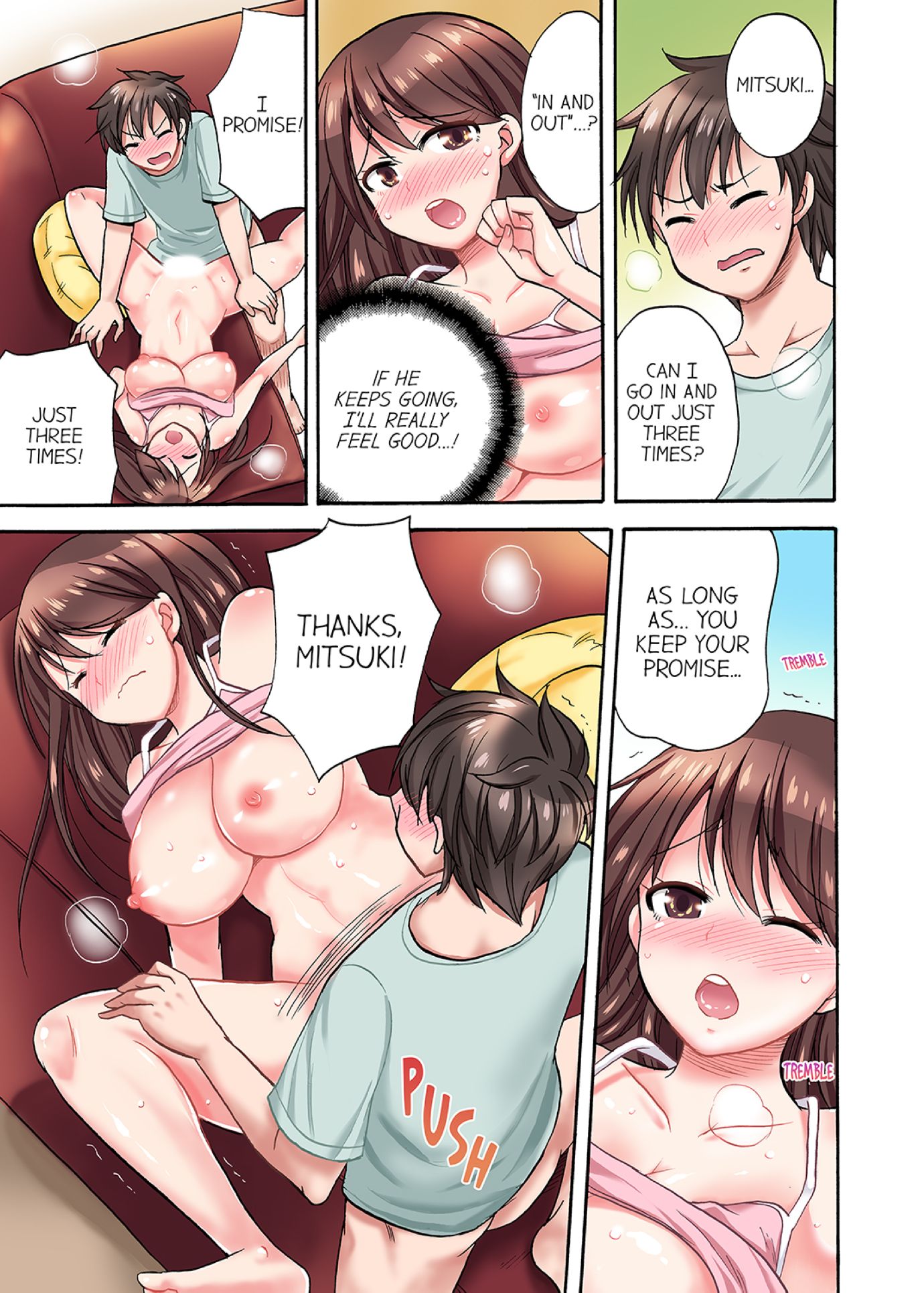 You Said Just the Tip… I Asked My Brother’s Girlfriend to Have Sex With Me Without a Condom!! - Chapter 3 Page 5