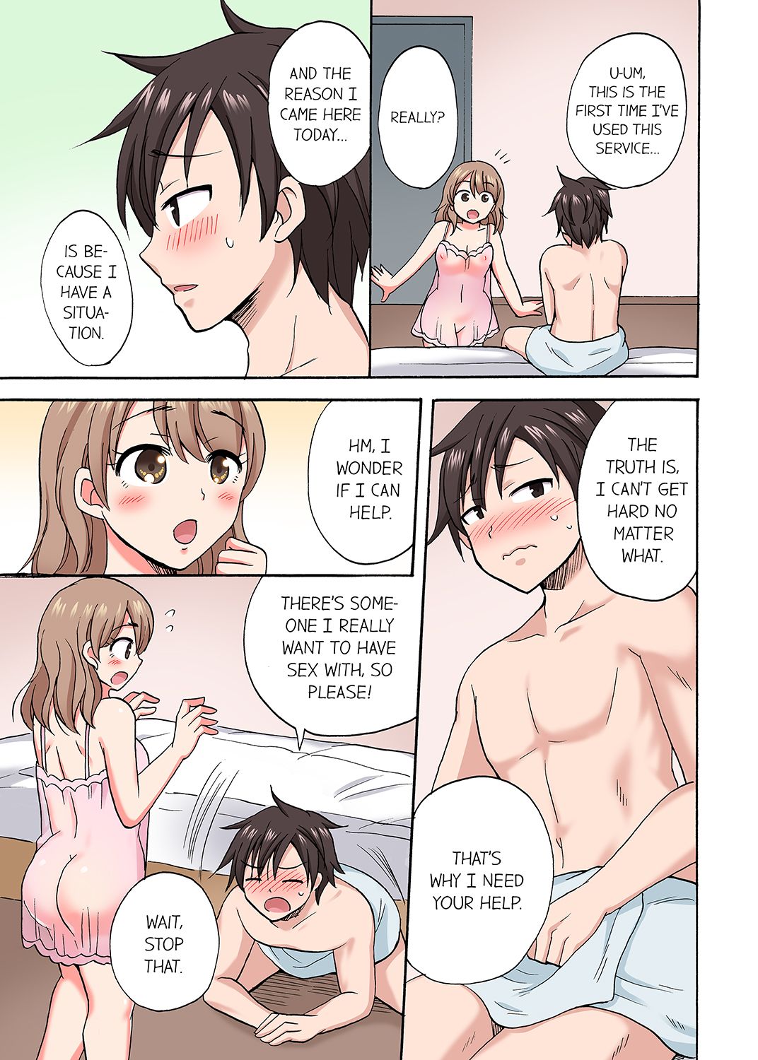 You Said Just the Tip… I Asked My Brother’s Girlfriend to Have Sex With Me Without a Condom!! - Chapter 61 Page 7