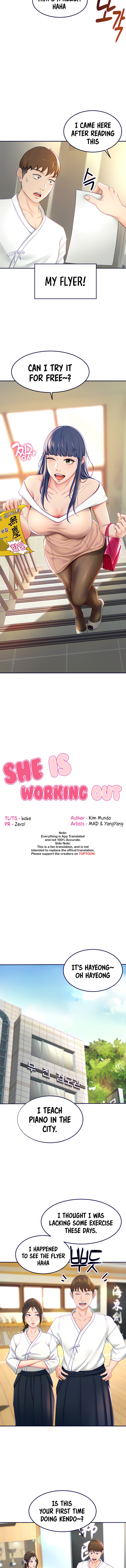 She is Working Out - Chapter 5 Page 2